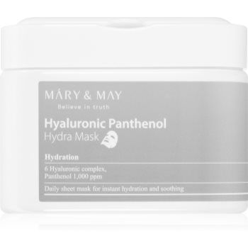 MARY & MAY Hyaluronic Panthenol Hydra Mask set de măști textile pentru o hidratare intensa ieftina