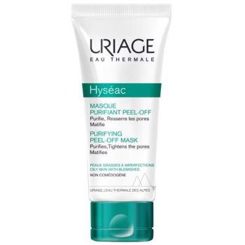 Masca purifianta peel-off Uriage Hyseac pentru ten mixt/gras, 50 ml