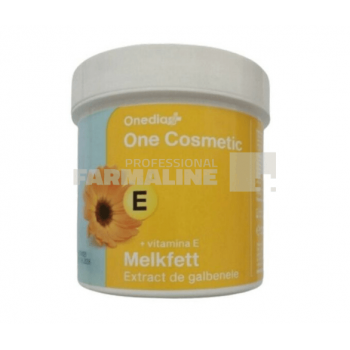 Melkfett One Cosmetic Crema galbenele si vitamina E 250 ml de firma originala