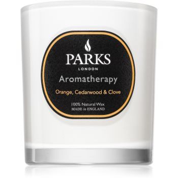 Parks London Aromatherapy Orange, Cedarwood & Clove lumânare parfumată de firma original