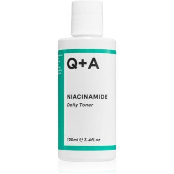 Q+A Niacinamide tonic pentru fata impotriva imperfectiunilor pielii ieftina