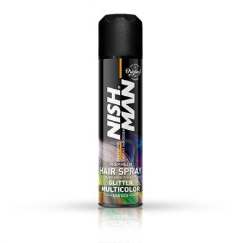 Spray de par colorat Nish Man Multicolor 150 ml la reducere