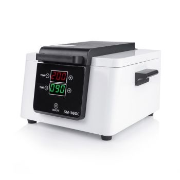 Sterilizator cu Aer Cald cu Display Digital si Timer 90min - SM 360C, Alb