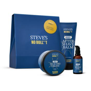 Steve's No Bull***t Shaving Trio set cadou (pentru ras) de firma original