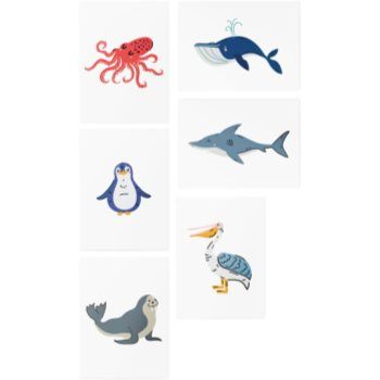 TATTonMe AR Set Ocean Animals tatuaj pentru copii