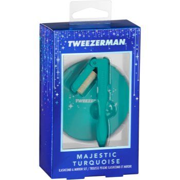 Tweezerman Majestic Turquoise set cadou de firma original