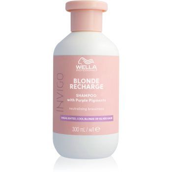 Wella Professionals Invigo Blonde Recharge șampon pentru păr blond neutralizeaza tonurile de galben