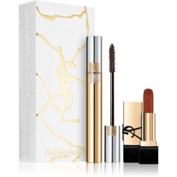 Yves Saint Laurent Mascara Volume Effet Faux Cils set cadou 1 Noir Haute Densité / High Density Black pentru femei