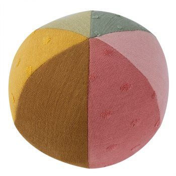 BABY FEHN fehnNATUR Soft Ball minge din material textil cu zornăitoare