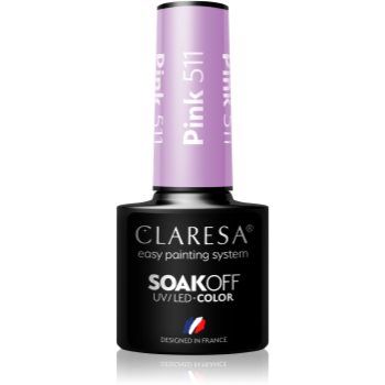 Claresa SoakOff UV/LED Color Balloon Journey lac de unghii sub forma de gel