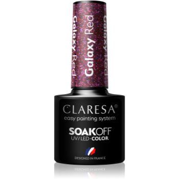 Claresa SoakOff UV/LED Color Galaxy lac de unghii sub forma de gel