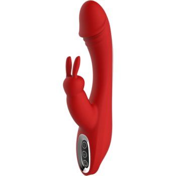 Dream Toys Red Revolution Artemis vibrator cu stimularea clitorisului