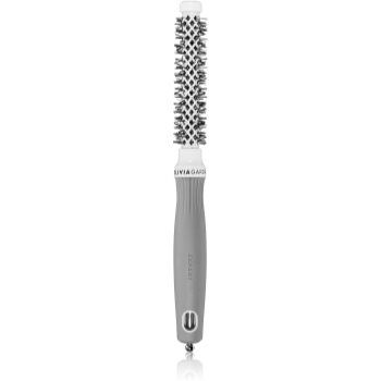 Olivia Garden Expert Shine Wavy Bristles White&Grey perie de par de firma originala