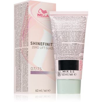 Wella Professionals Shinefinity Zero Lift Glaze vopsea de păr demipermanentă