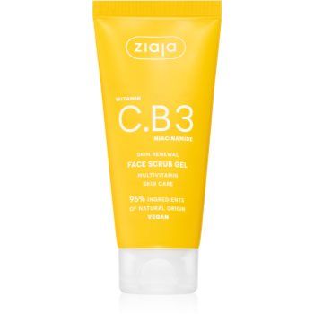 Ziaja Vitamin C.B3 Niacinamide gel de curatare exfoliant faciale