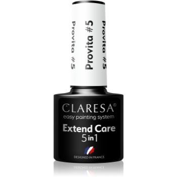 Claresa Extend Care 5 in 1 Provita baza gel pentru unghii efect regenerator