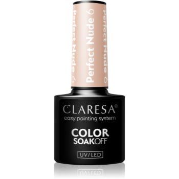 Claresa SoakOff UV/LED Color Perfect Nude lac de unghii sub forma de gel