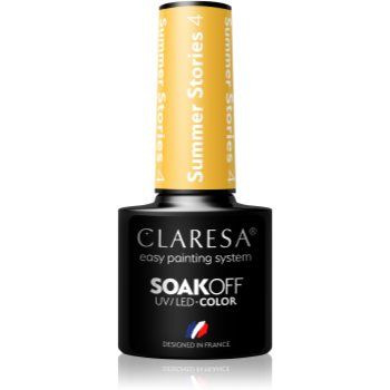 Claresa SoakOff UV/LED Color Summer Stories lac de unghii sub forma de gel