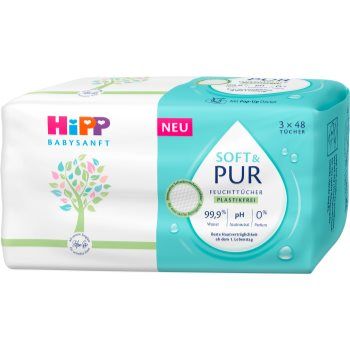 Hipp Soft & Pur Servetele umede pentru nou-nascuti si copii