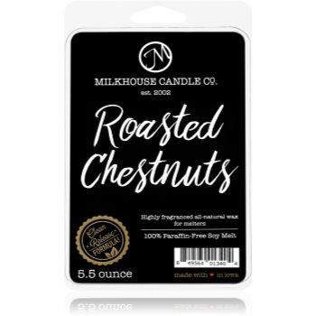 Milkhouse Candle Co. Creamery Roasted Chestnuts ceară pentru aromatizator