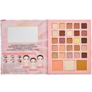 Paleta farduri ochi si fata - Satin Rose Bellapierre, 42.5g