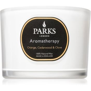 Parks London Aromatherapy Orange, Cedarwood & Clove lumânare parfumată ieftin