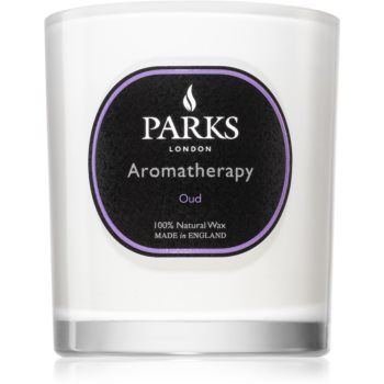 Parks London Aromatherapy Oud lumânare parfumată