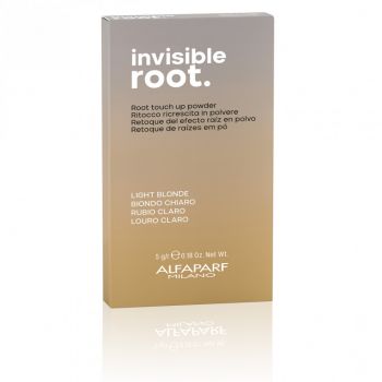 Pudra nuantatoare pentru radacina Alfaparf Milano Invisible Root Touch Up Powder (Gramaj: 5 g, Culoare vopsea: Blond mediu)