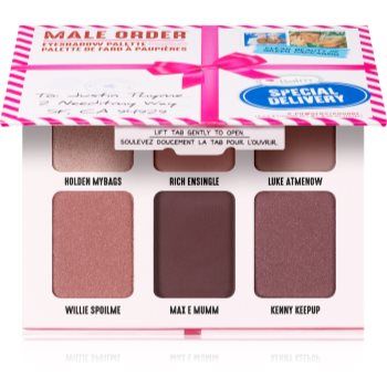 theBalm Male Order® Special Delivery paletă cu farduri de ochi