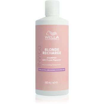 Wella Professionals Invigo Blonde Recharge șampon pentru păr blond neutralizeaza tonurile de galben