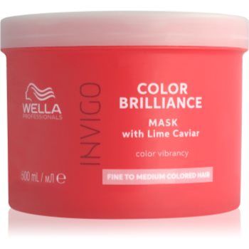 Wella Professionals Invigo Color Brilliance masca hidratanta pentru par fin