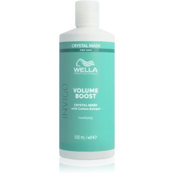 Wella Professionals Invigo Volume Boost mască intensivă pentru volumul părului fin