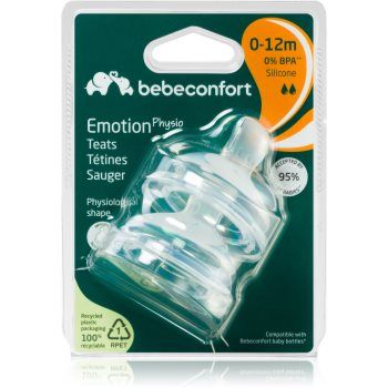 Bebeconfort Emotion Physio Medium Flow tetină pentru biberon