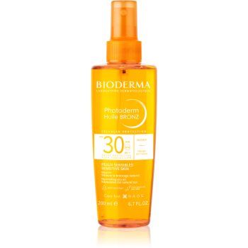 Bioderma Photoderm Bronz Ulei de plaja pentru fata si corp SPF 30