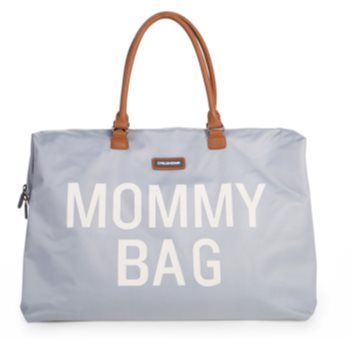 Childhome Mommy Bag Grey Off White geantă de schimbat scutece
