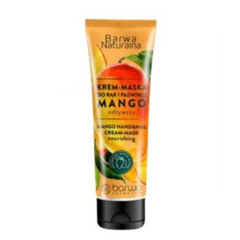 Crema-masca hranitoare pentru maini cu mango Barwa Naturalna 100 ml ieftina