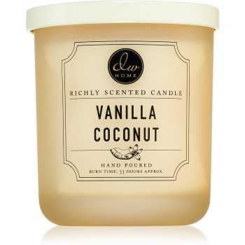 DW Home Signature Vanilla Coconut lumânare parfumată
