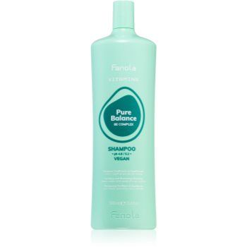Fanola Vitamins Pure Balance Shampoo sampon pentru curatare pentru par gras si cu matreata