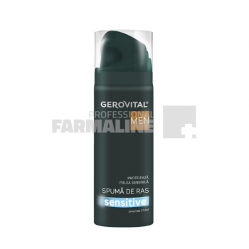 Gerovital Men Spuma de ras Sensitive 200 ml de firma original