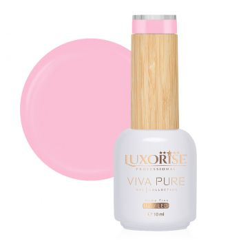 Oja Semipermanenta Hema Free Viva Pure LUXORISE - Pure Pink 10ml la reducere