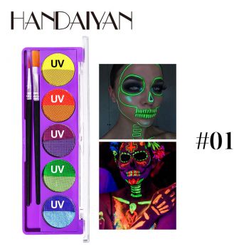 Paleta Machiaj Fata & Corp UV Neon Paint Dream Handaiyan #01 la reducere
