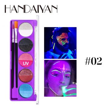 Paleta Machiaj Fata & Corp UV Neon Paint Dream Handaiyan #02 la reducere