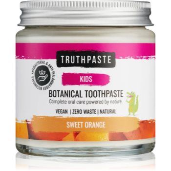 Truthpaste Kids Sweet Orange pasta de dinti naturala pentru copii de firma original
