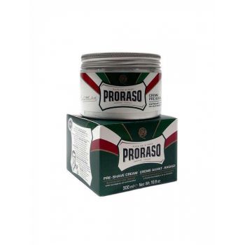 Crema pre-barbierit PRORASO cu eucalipt si mentol - 300 ml de firma original