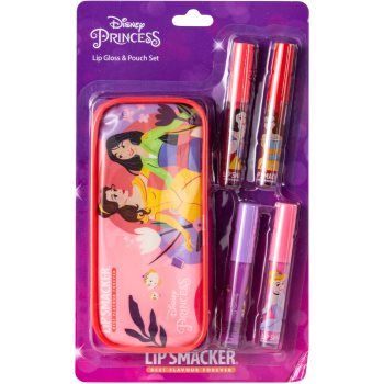 Disney Disney Princess Lip Gloss & Pouch Set set cu luciu de buze cu sac