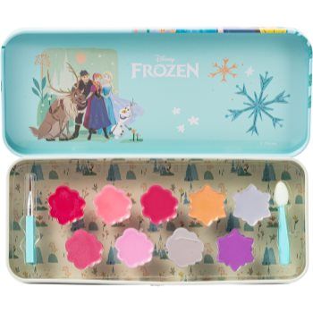 Disney Frozen Lip & Face Tin make-up set (pentru copii)