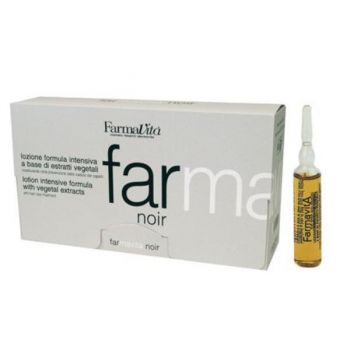 Fiole Tratament Impotriva Caderii Parului - Farmavita Noir, 12 x 8 ml ieftin