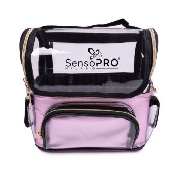 Geanta Produse Cosmetice SensoPRO Milano, Vanity Travel Pink