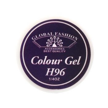 Gel color unghii, vopsea de arta, Noble Purple, Global Fashion, 5gr, H96