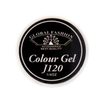 Gel color unghii, vopsea de arta, seria Distinguished Green, Global Fashion, 5gr, J120 Gel color unghii, vopsea de arta, seria Distinguished Green, Global Fashion, 5gr, J120